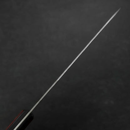 Santoku Silver Steel #3 Nashiji Western Red Handle 180mm