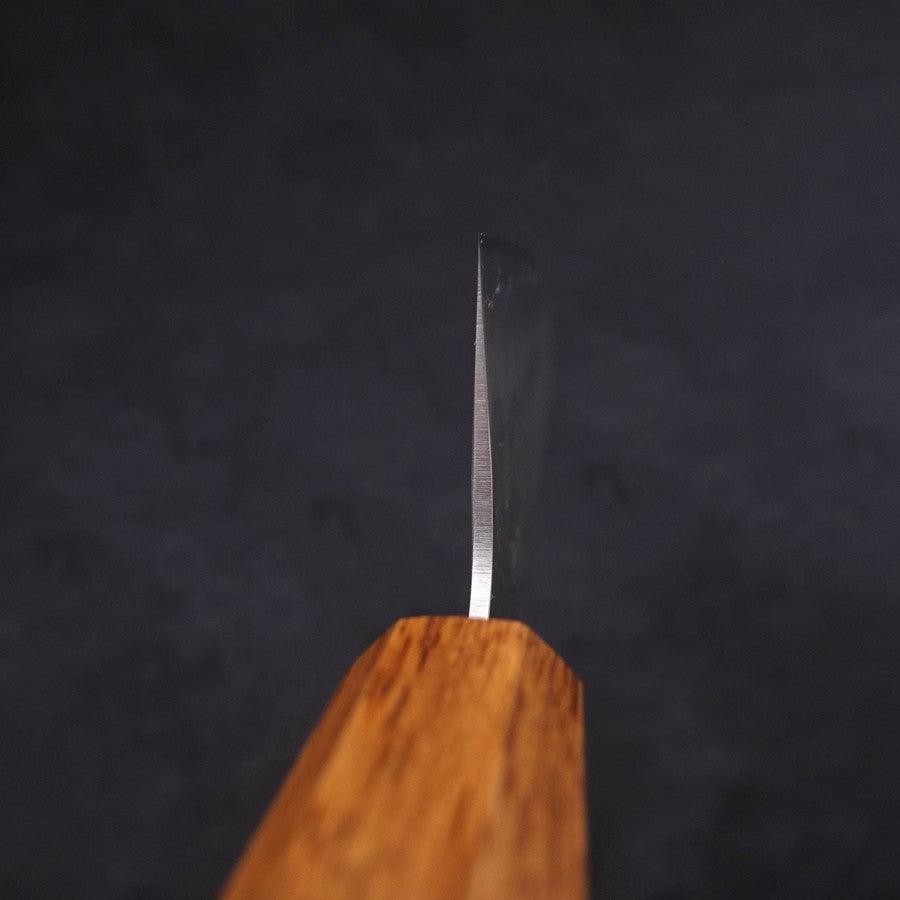 Santoku Silver Steel #3 Nashiji Yaki Urushi Handle 165mm