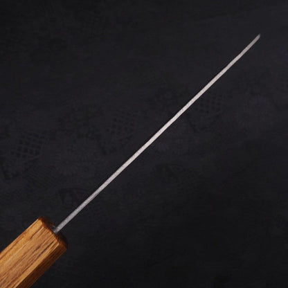 Santoku Silver Steel #3 Nashiji Yaki Urushi Handle 165mm