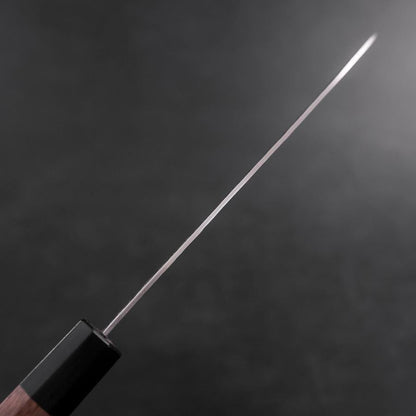 Santoku Silver Steel #3 Tsuchime Damascus Walnut Handle 170mm