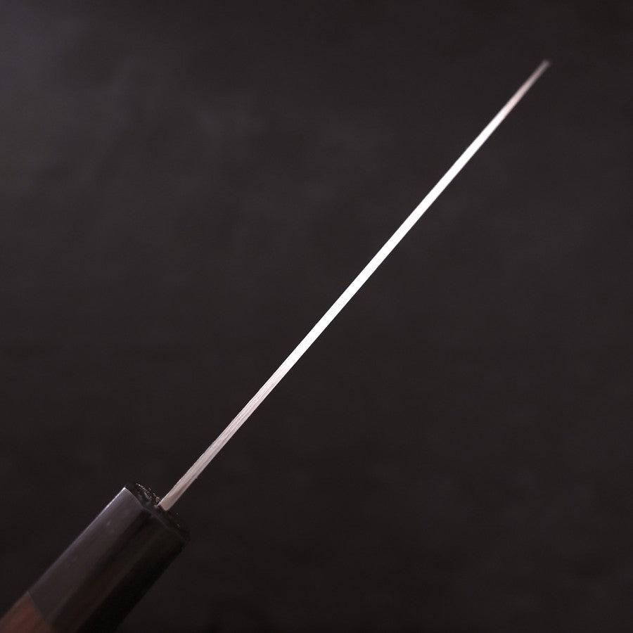 Santoku Stainless Clad Blue Super Polished Shitan Handle 170mm-[Musashi]-[Japanese-Kitchen-Knives]