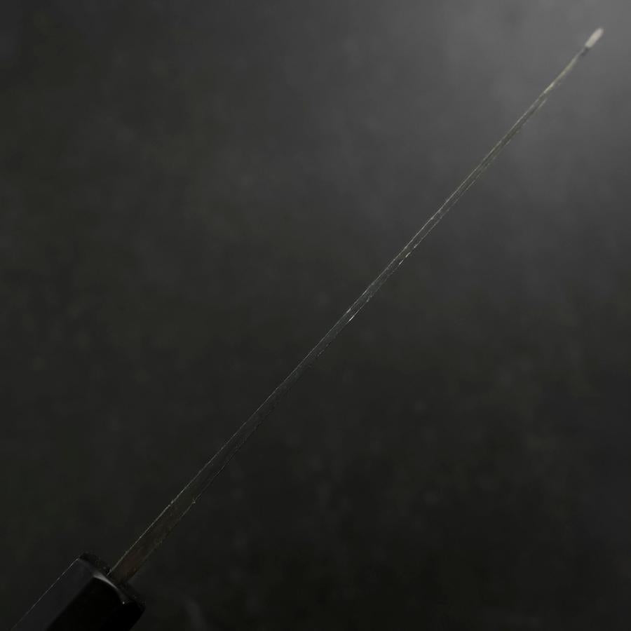 Santoku V-Toku 2 Kurouchi Damascus Buffalo Ebony Handle 165mm