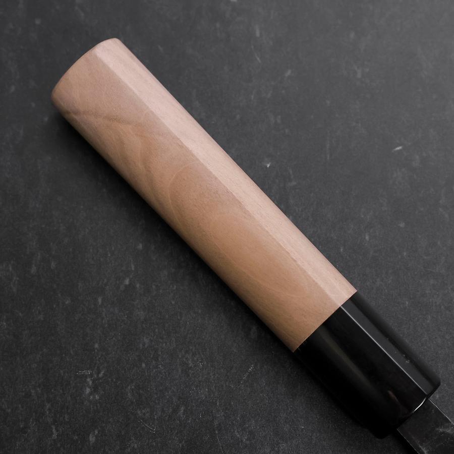 Santoku V-Toku Kurouchi Damascus Buffalo Magnolia Handle 170mm