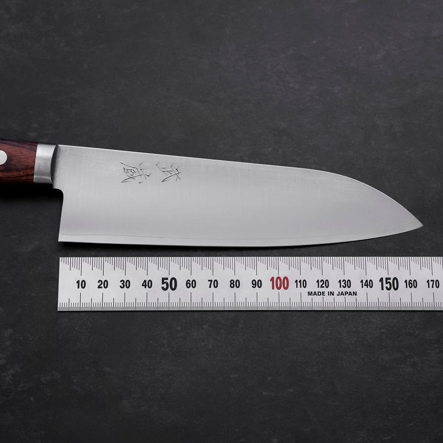 Santoku VG-1 Bokashi Western Mahogany Handle 165mm