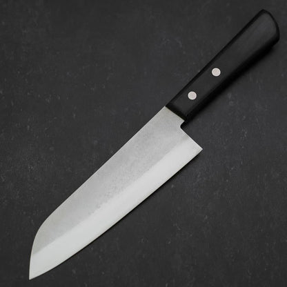 Santoku VG-1 Nashiji Western Black Handle 165mm