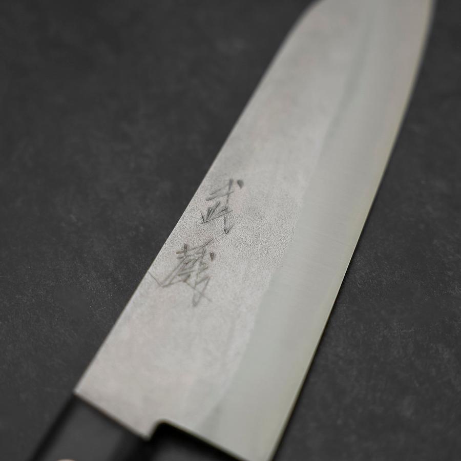 Santoku VG-1 Nashiji Western Black Handle 165mm