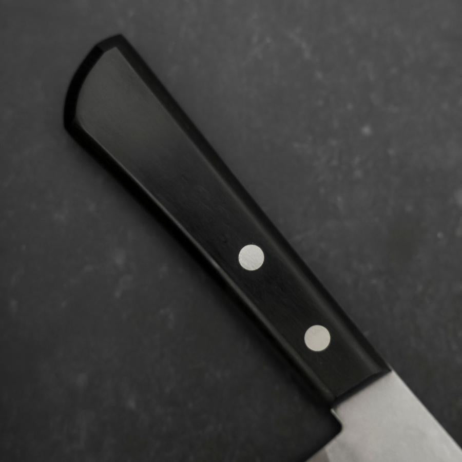 Santoku VG-1 Nashiji Western Black Handle 165mm