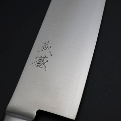 Santoku VG-1 Polished Black Western Handle 180mm
