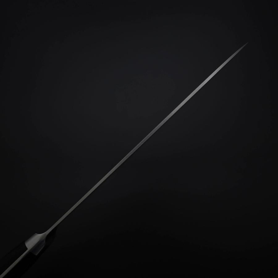 Santoku VG-1 Polished Black Western Handle 180mm