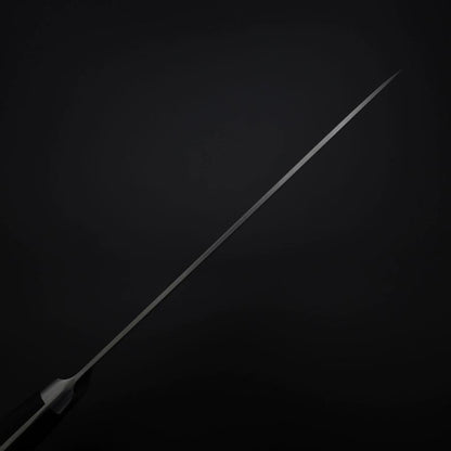 Santoku VG-1 Polished Black Western Handle 180mm