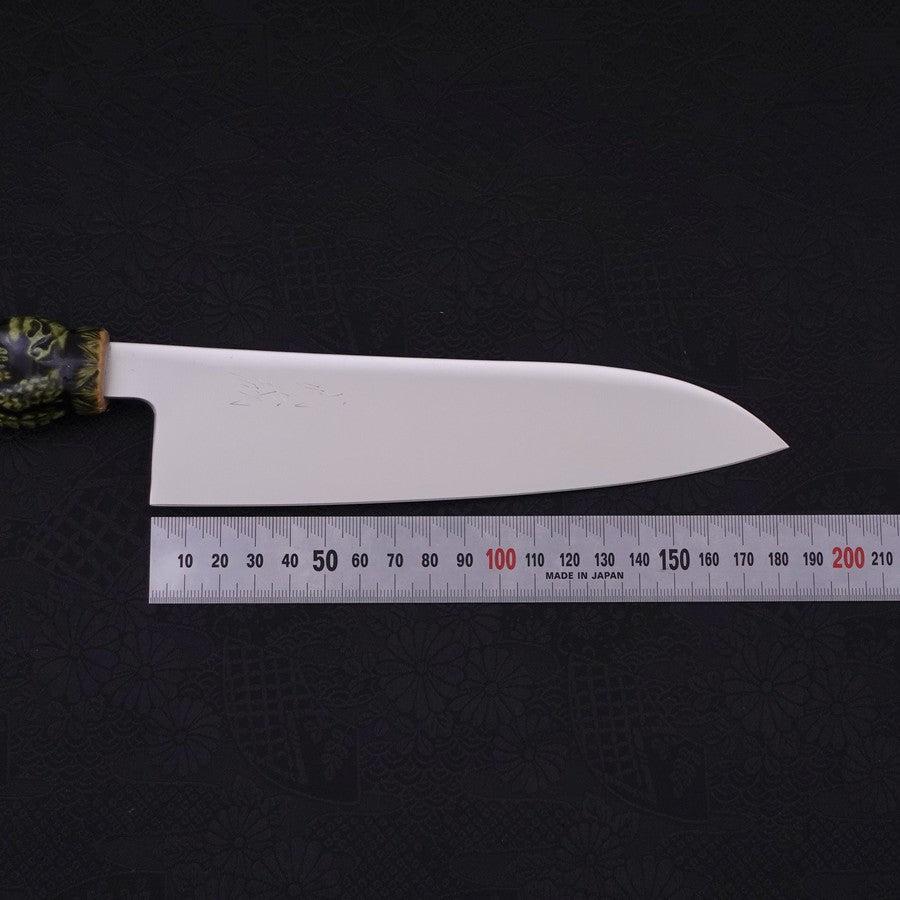 Santoku VG-1 Polished Ceramics Dragon Handle 180mm
