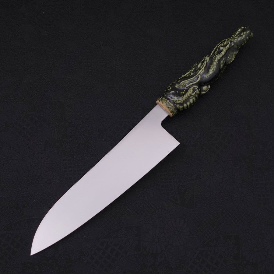 Santoku VG-1 Polished Ceramics Dragon Handle 180mm