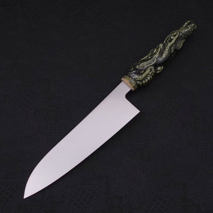 Santoku VG-1 Polished Ceramics Dragon Handle 180mm