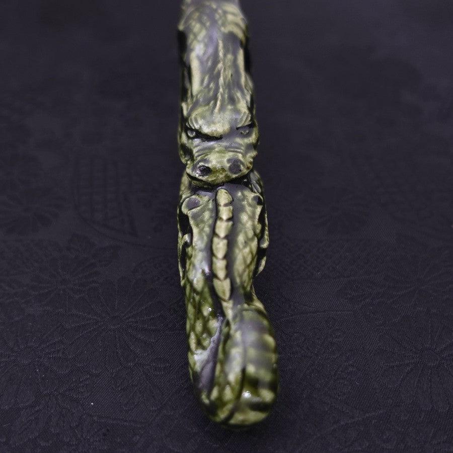 Santoku VG-1 Polished Ceramics Dragon Handle 180mm