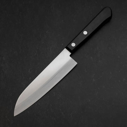 Santoku VG-1 Polished Western Black Handle 135mm