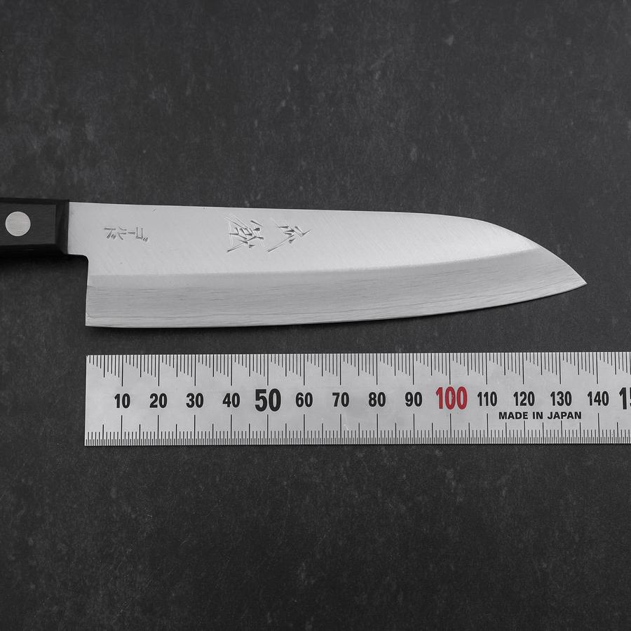 Santoku VG-1 Polished Western Black Handle 135mm