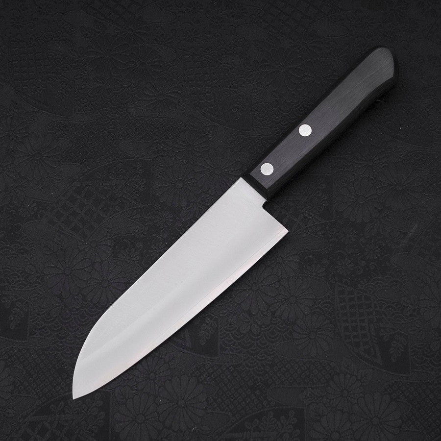 Santoku VG-1 Polished Western Black Handle 140mm