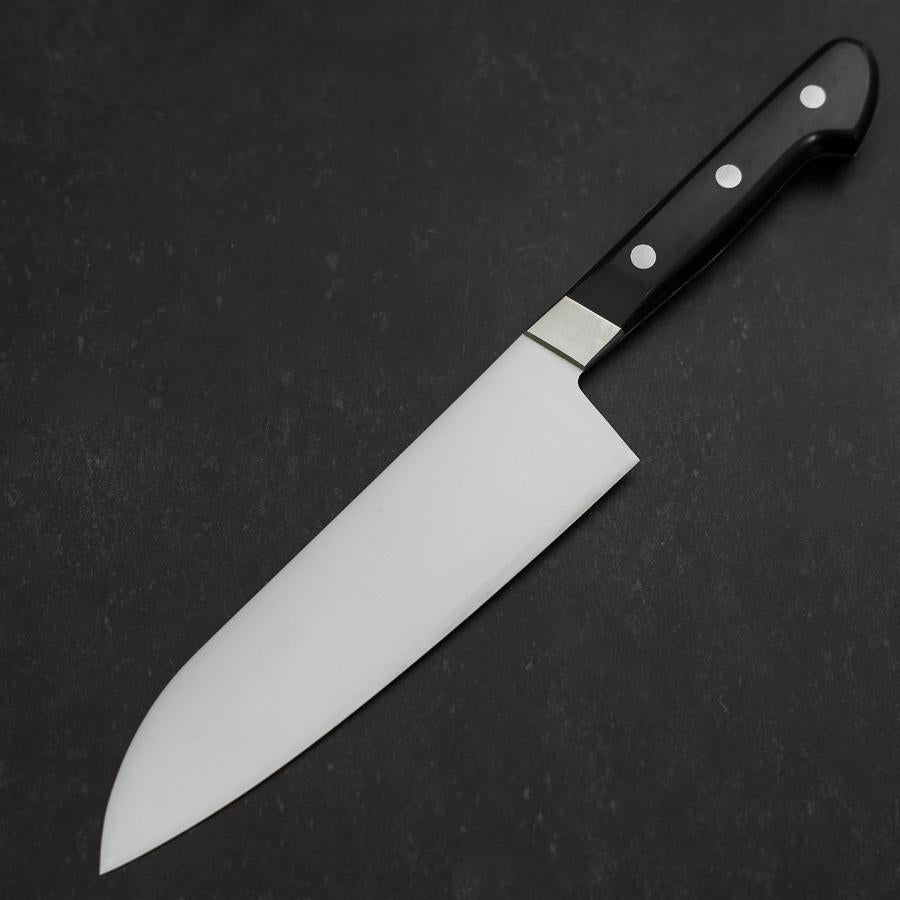 Santoku VG-1 Polished Western Black Handle 165mm