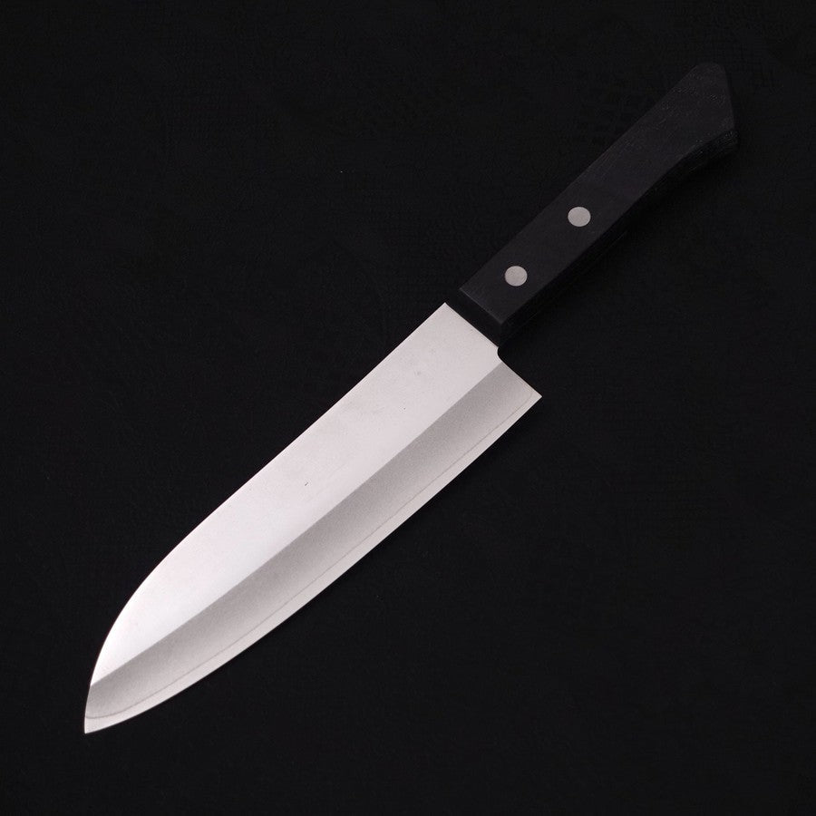 Santoku VG-1 Polished Western Black Handle 165mm