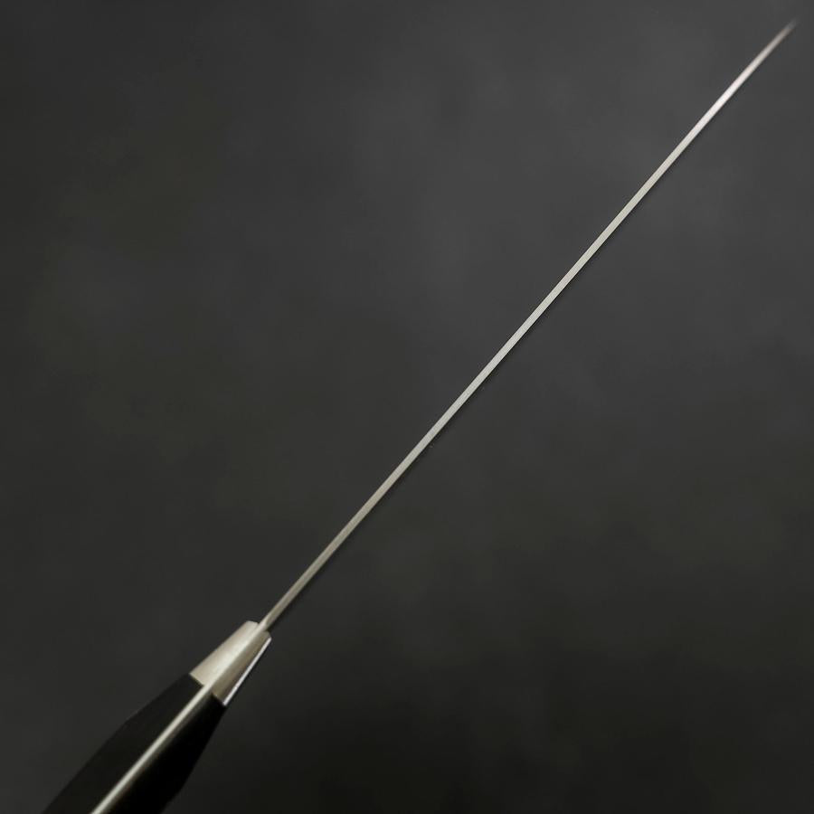 Santoku VG-1 Polished Western Black Handle 165mm