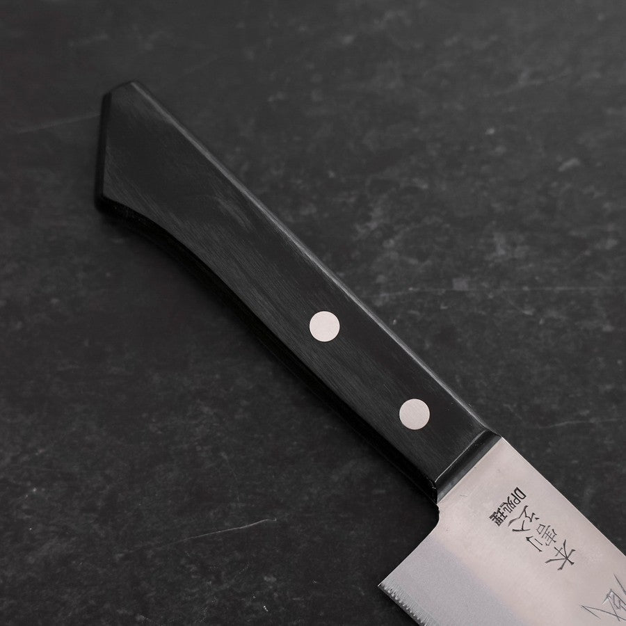 Santoku VG-1 Polished Western Black Handle 165mm
