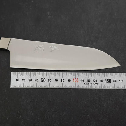 Santoku VG-1 Polished Western Black Handle 165mm