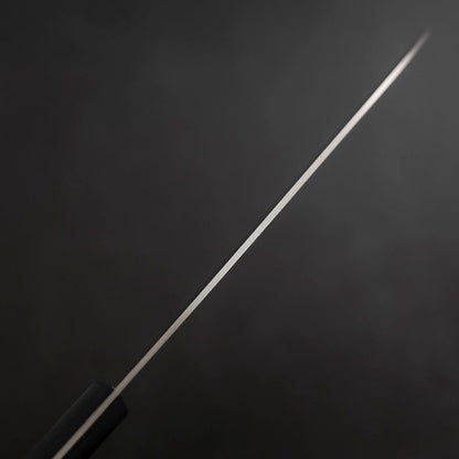 Santoku VG-1 Polished Western Black Handle 170mm (Tsuba-nashi)