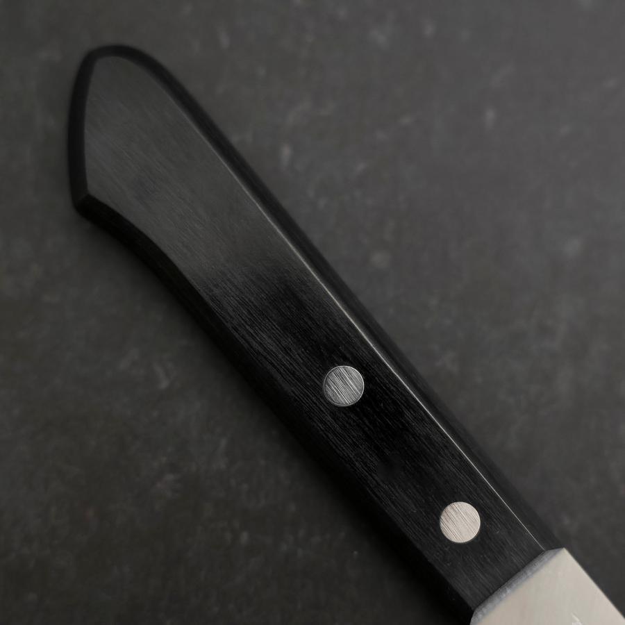 Santoku VG-1 Polished Western Black Handle 170mm (Tsuba-nashi)