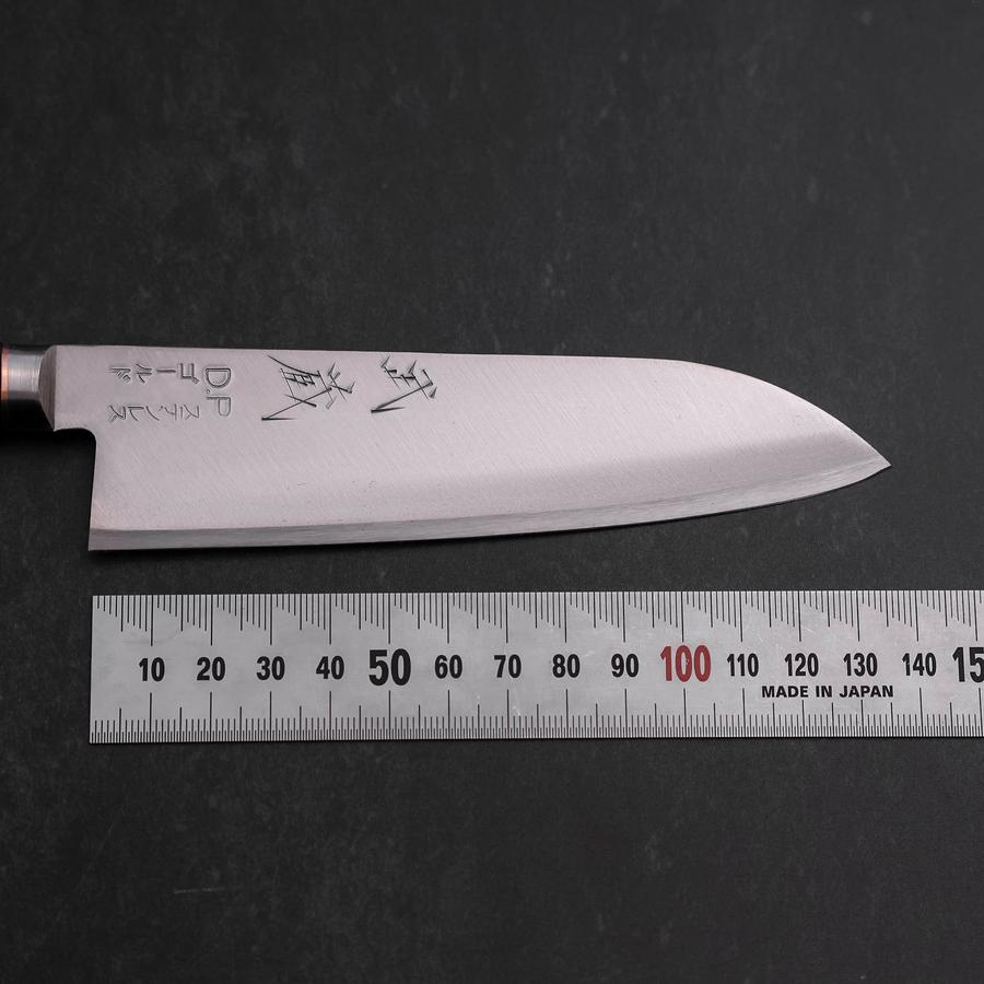 Santoku VG-1 Polished Western Copper Inlay Handle 135mm