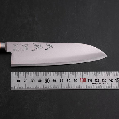 Santoku VG-1 Polished Western Copper Inlay Handle 135mm
