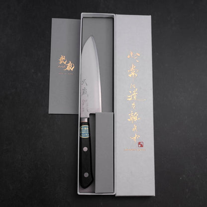Santoku VG-1 Polished Western Copper Inlay Handle 135mm