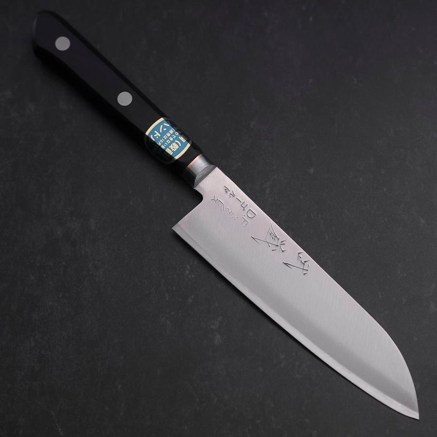 Santoku VG-1 Polished Western Copper Inlay Handle 135mm
