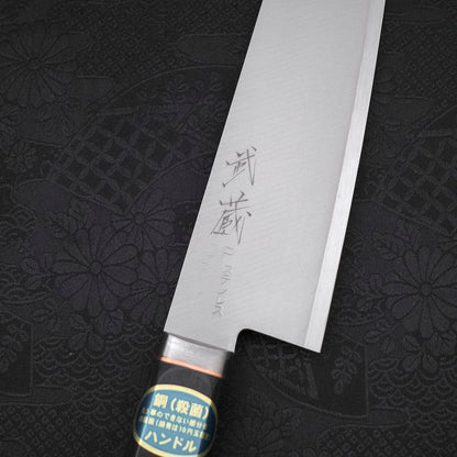 Santoku VG-1 Polished Western Copper Inlay Handle 165mm