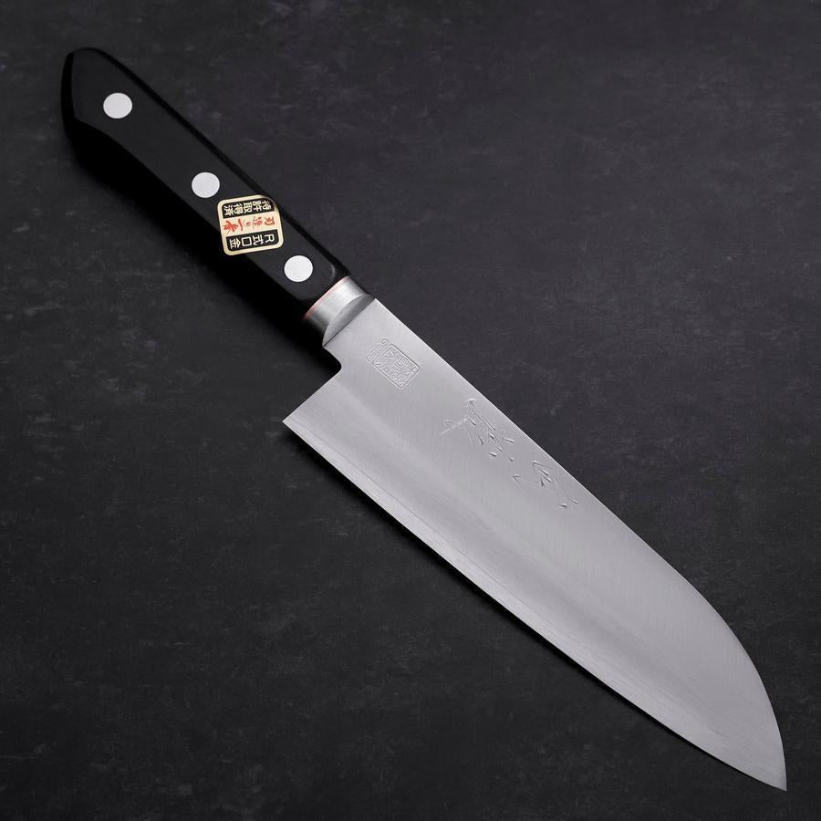 Santoku VG-1 Polished Western Copper Inlay Handle 170mm
