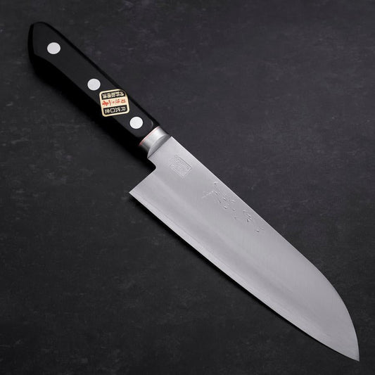 Santoku VG-1 Polished Western Copper Inlay Handle 170mm