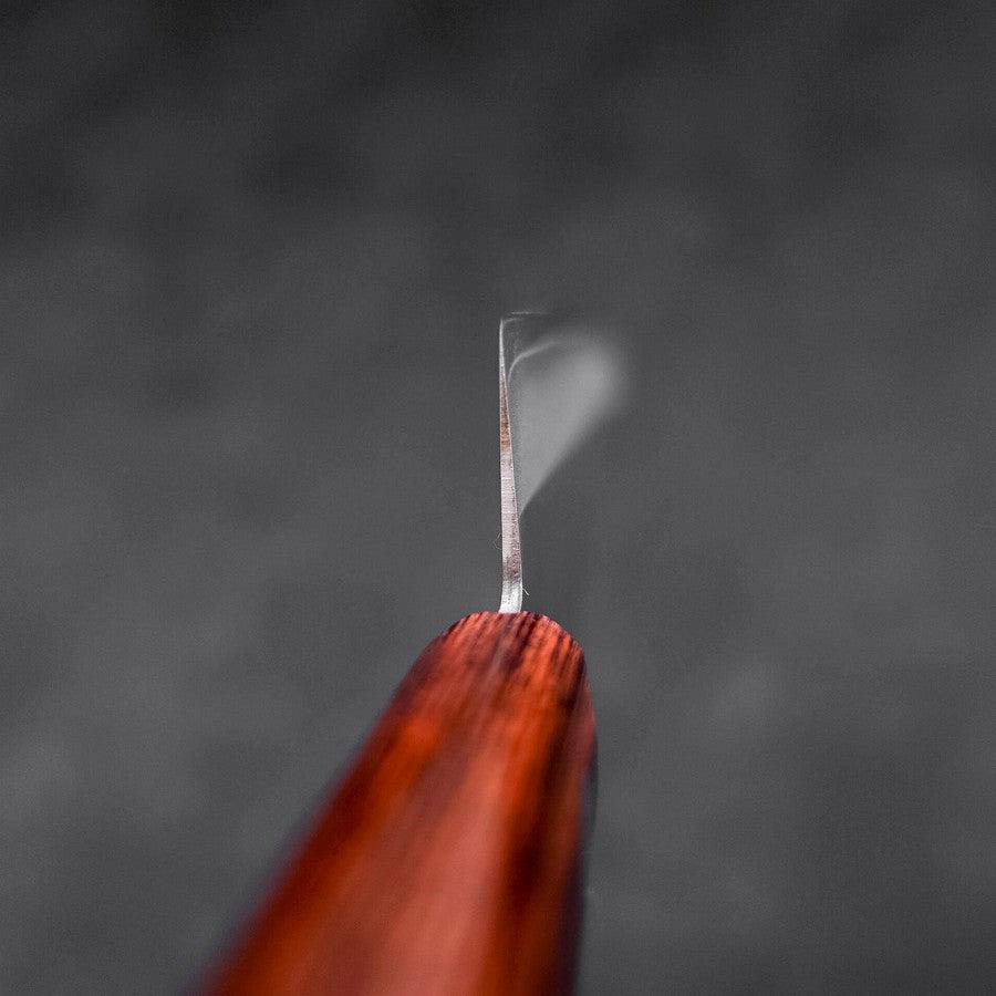 Santoku VG-1 Polished Western Mahogany Handle 140mm