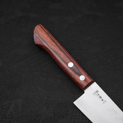 Santoku VG-1 Polished Western Mahogany Handle 140mm