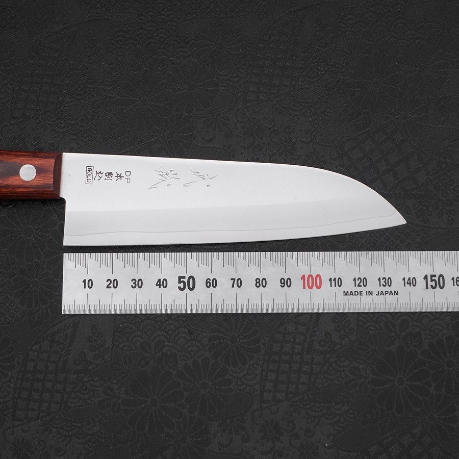Santoku VG-1 Polished Western Mahogany Handle 140mm