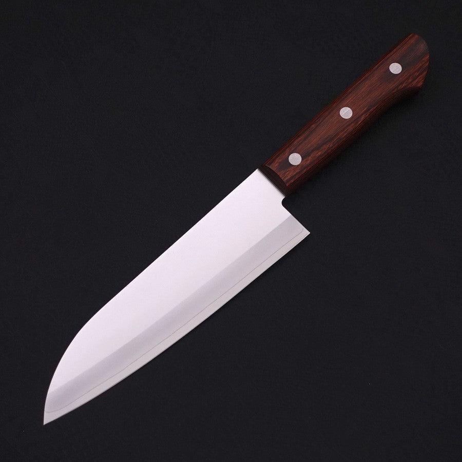Santoku VG-1 Polished Western Mahogany Handle 165mm