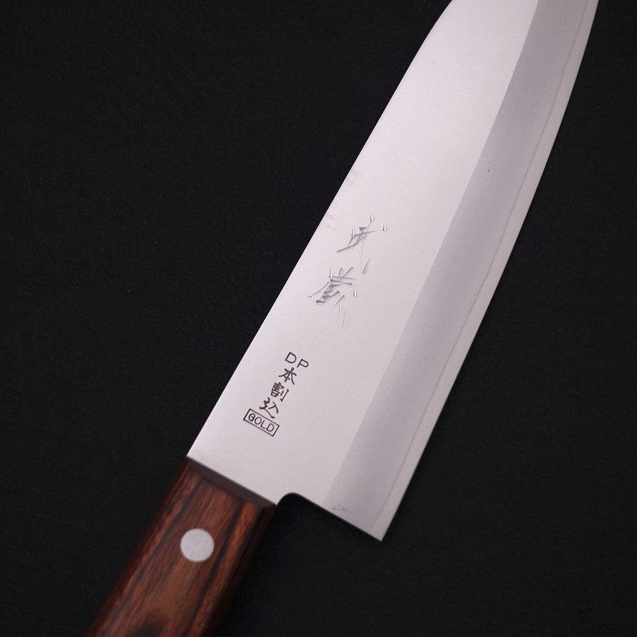 Santoku VG-1 Polished Western Mahogany Handle 165mm