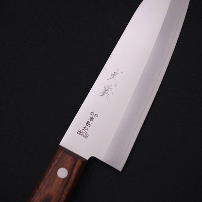 Santoku VG-1 Polished Western Mahogany Handle 165mm