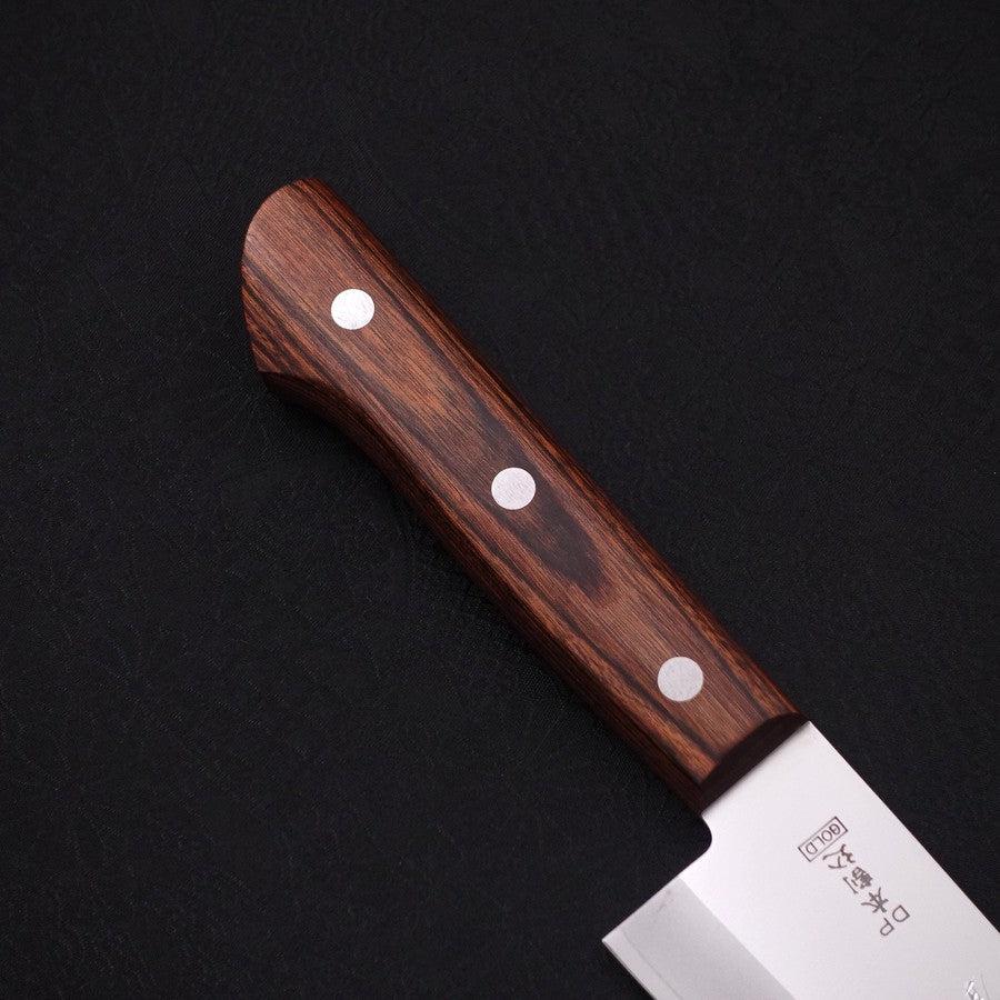 Santoku VG-1 Polished Western Mahogany Handle 165mm