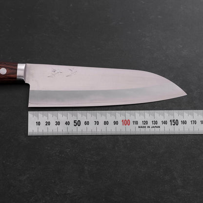 Santoku VG-1 Polished Western Mahogany Handle 165mm