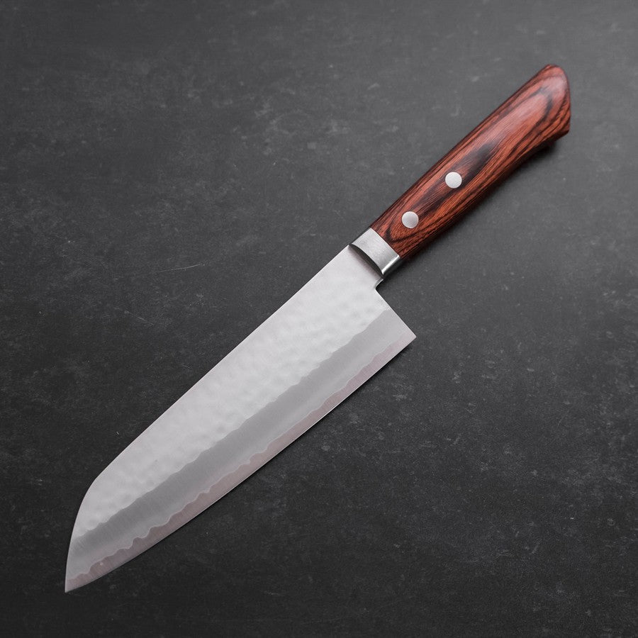 Santoku VG-1 Tsuchime Western Mahogany Handle 165mm