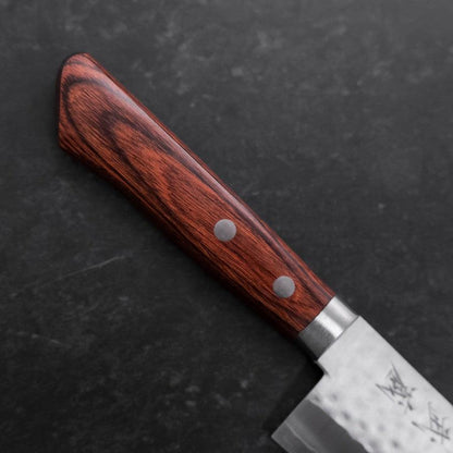 Santoku VG-1 Tsuchime Western Mahogany Handle 165mm