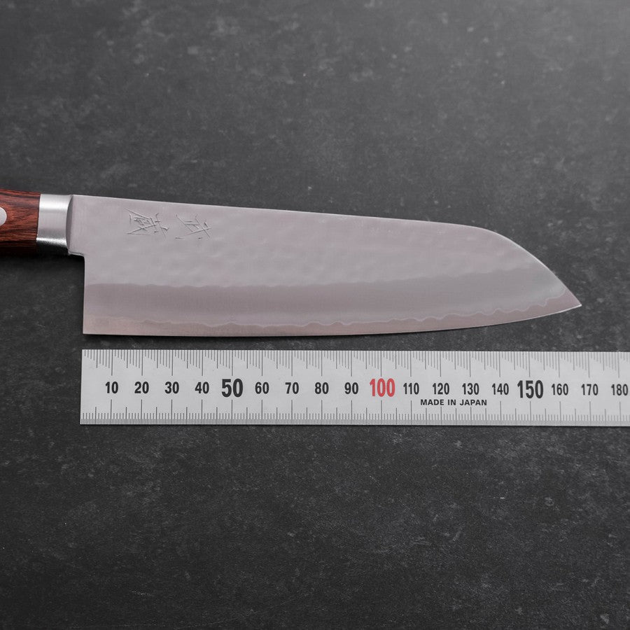 Santoku VG-1 Tsuchime Western Mahogany Handle 165mm