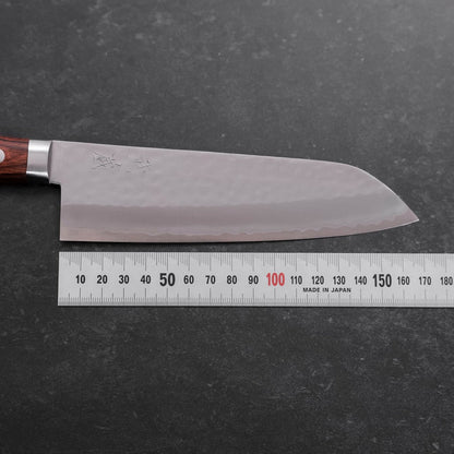 Santoku VG-1 Tsuchime Western Mahogany Handle 165mm
