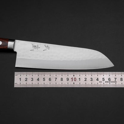 Santoku VG-1 Tsuchime Western Mahogany Handle 170mm