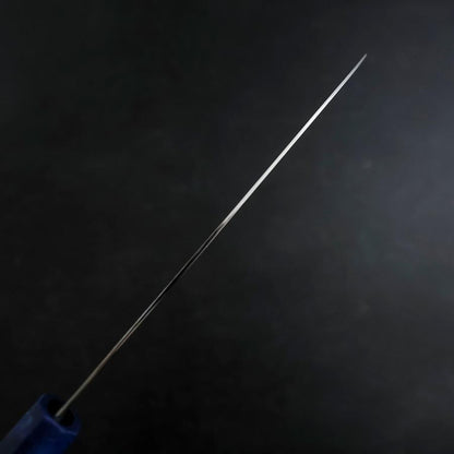 Santoku VG-10 Damascus Blue Birch Handle 180mm