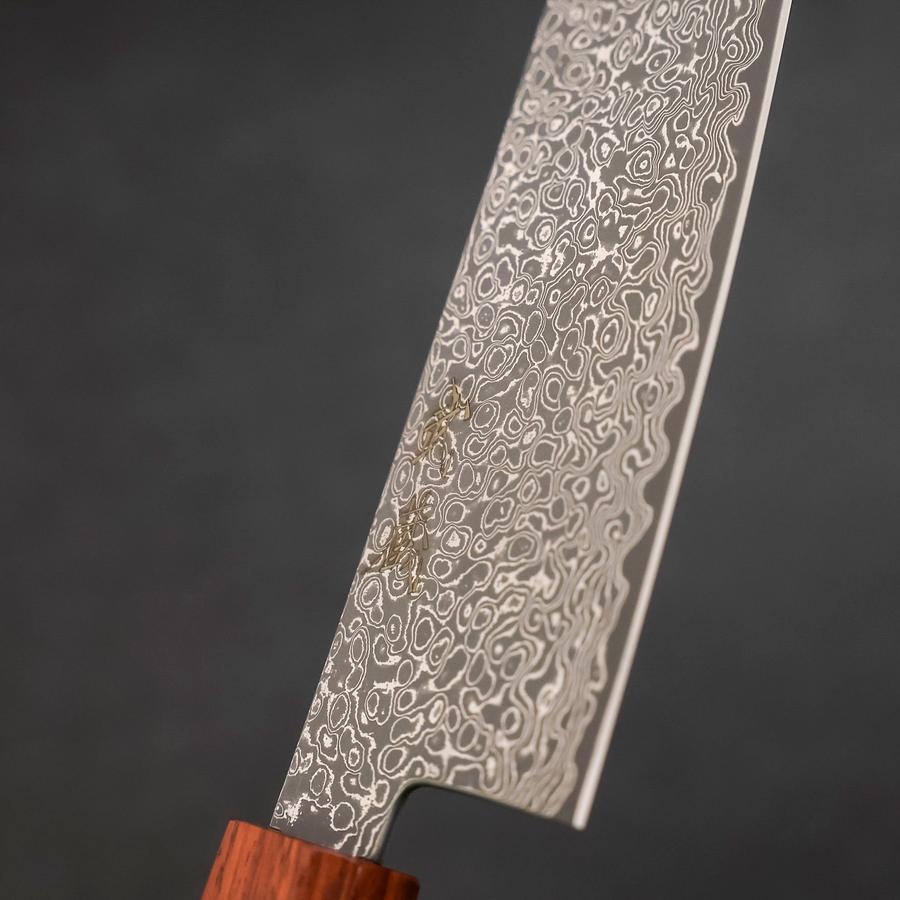 Santoku VG-10 Damascus Shitan Ebony Handle 165mm